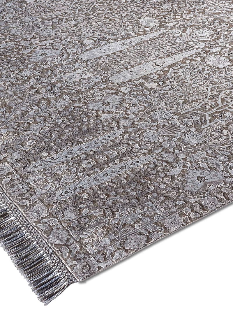 Pine Garden Charcoal Luxury Rug