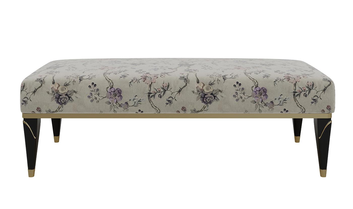 Floral Bench
