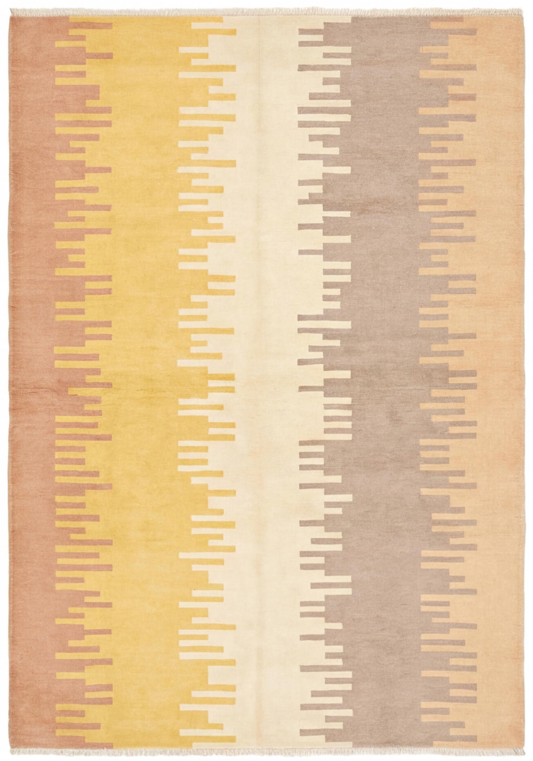 Solar Pulse Gold Rug