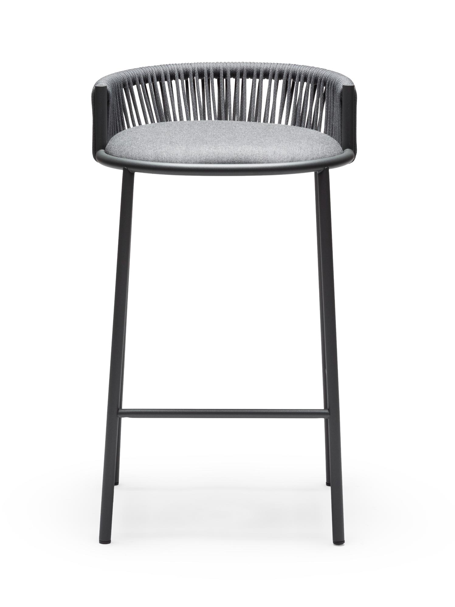 Millie Grey Outdoor Bar Stool