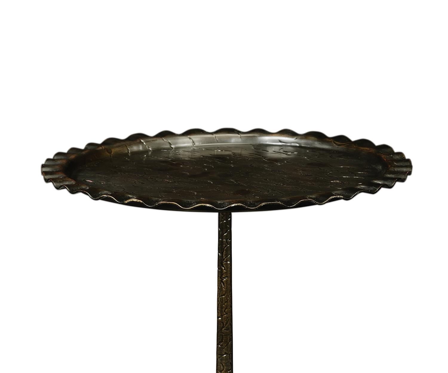 Marcia Cocktail Table Bronzed Finish