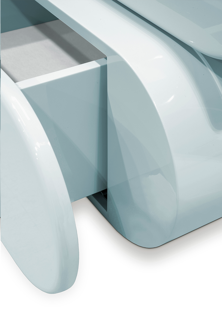 Tiny Nimbus Bedside Table