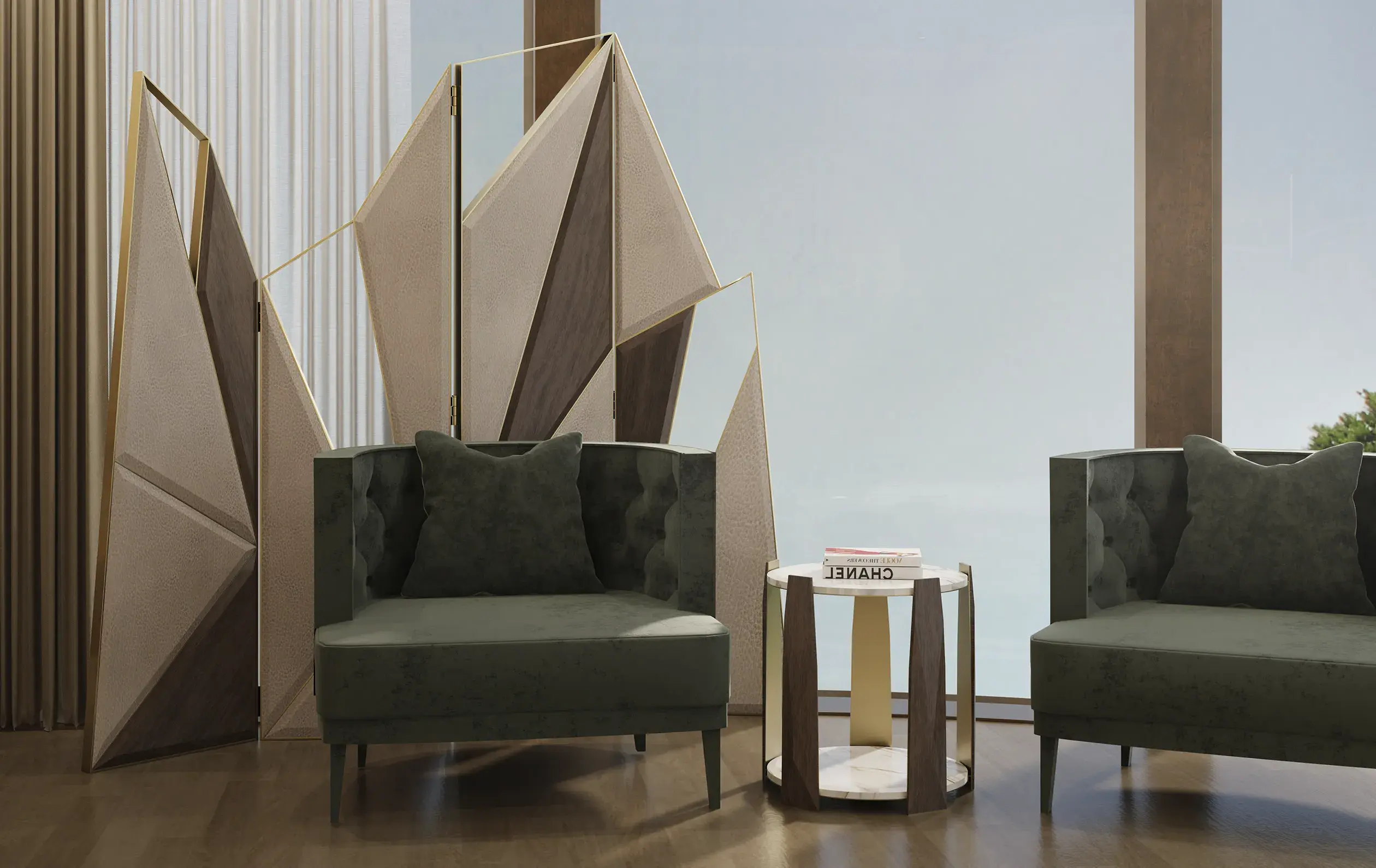 Empire Side Table - 2