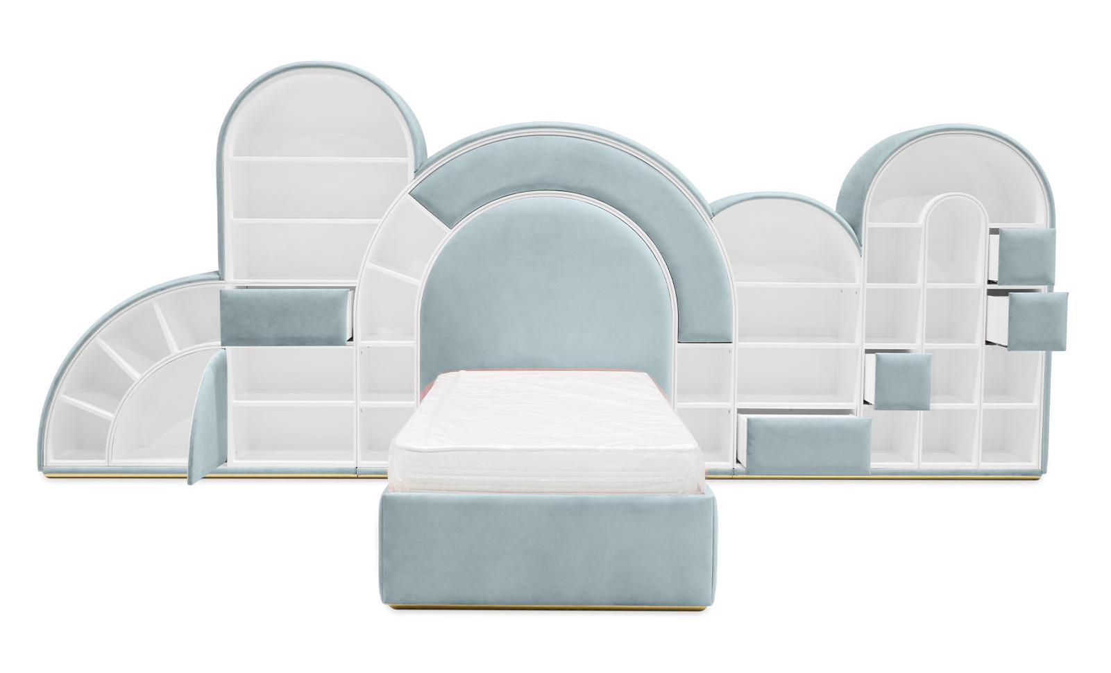 Candy Pop Bed Blue Bed