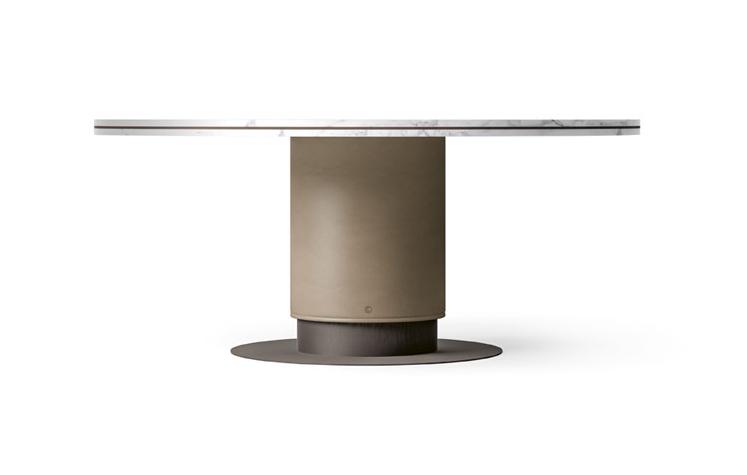 Elegant Round Marble Dining Table | Dimensions: Ø 180 cm