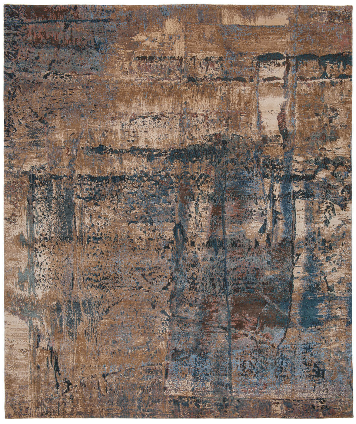 Artwork 3 Multicolor Chrome Rug