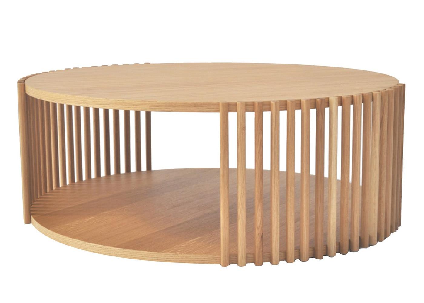 Round Premium Large Durmast Coffee Table