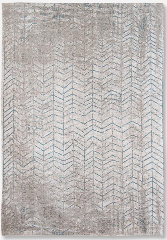 Flatwoven Natural Cotton Rug Tribeca Blue 8927