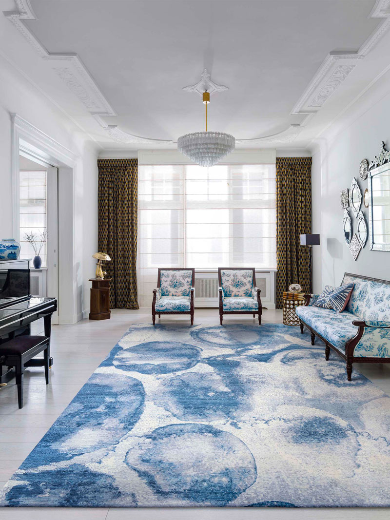 Splash Galileo Handmade Luxury Rug