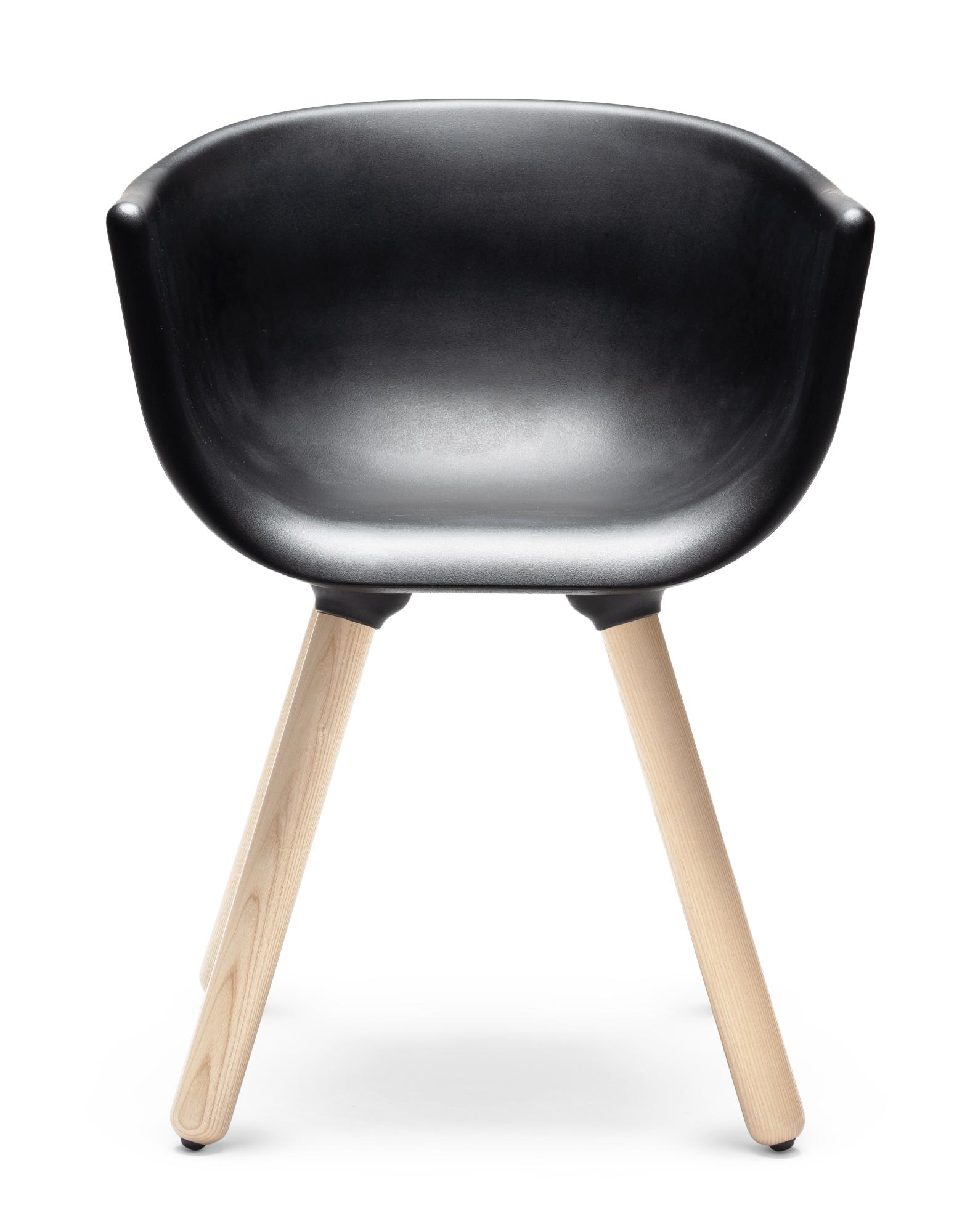 Tulip Black Chair