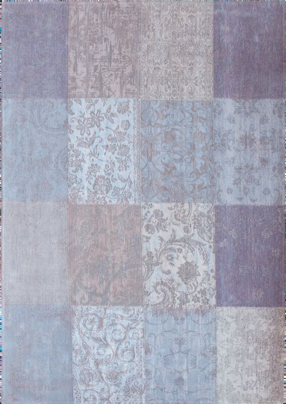 Patchwork Style Rug Multi Lavender