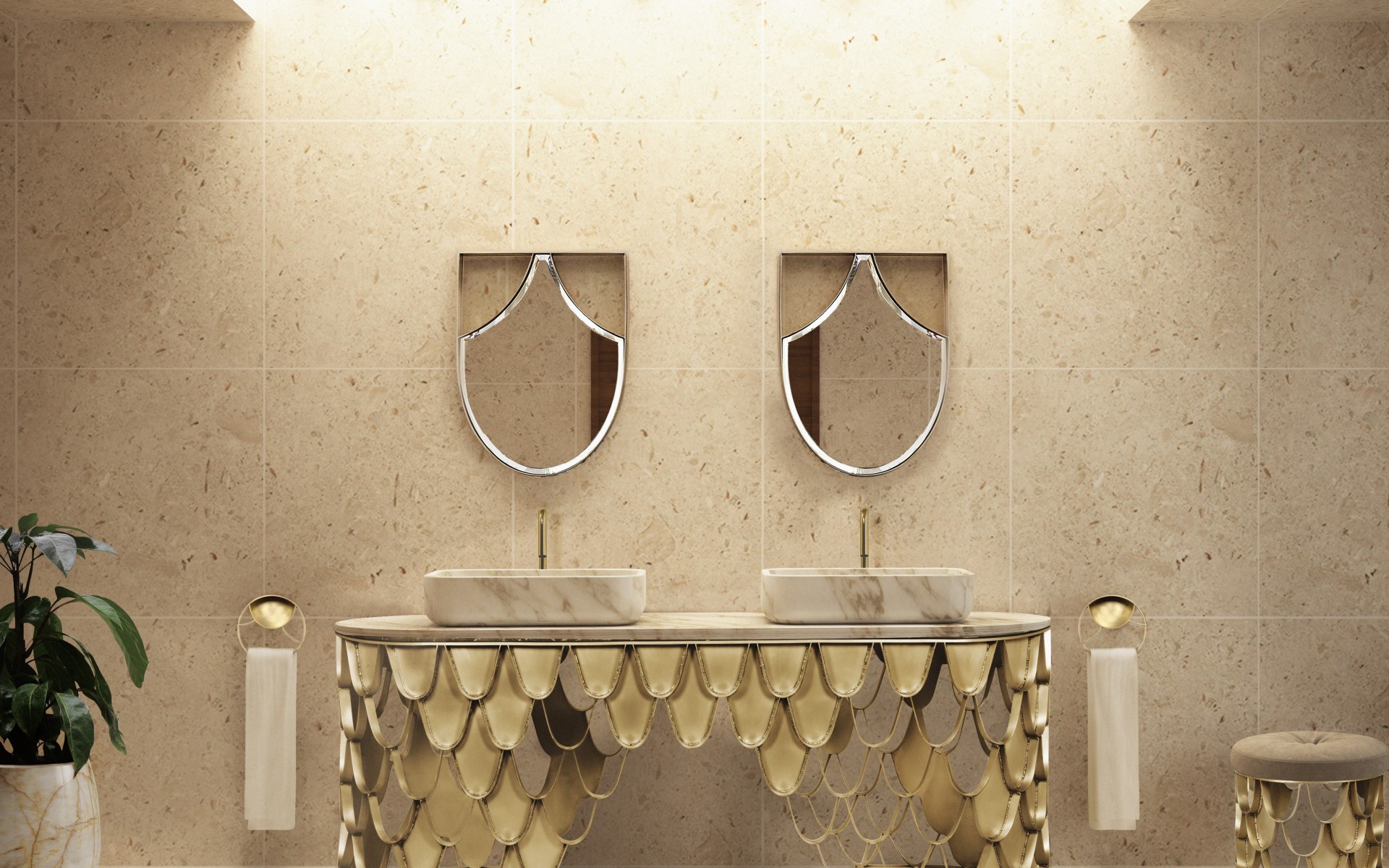 Atlas Towel Ring - 3