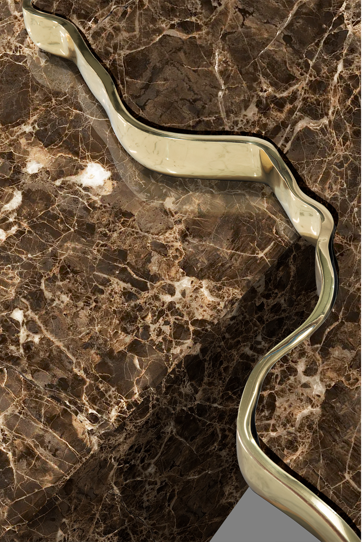 Valencia Emperor Stone Designer Table