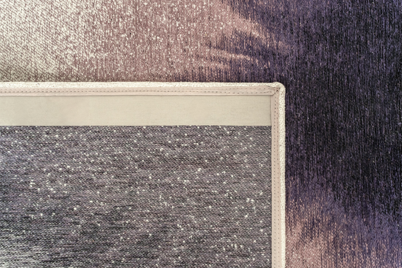 Drop Purple Smoke Rug | Size: 100 × 140 cm