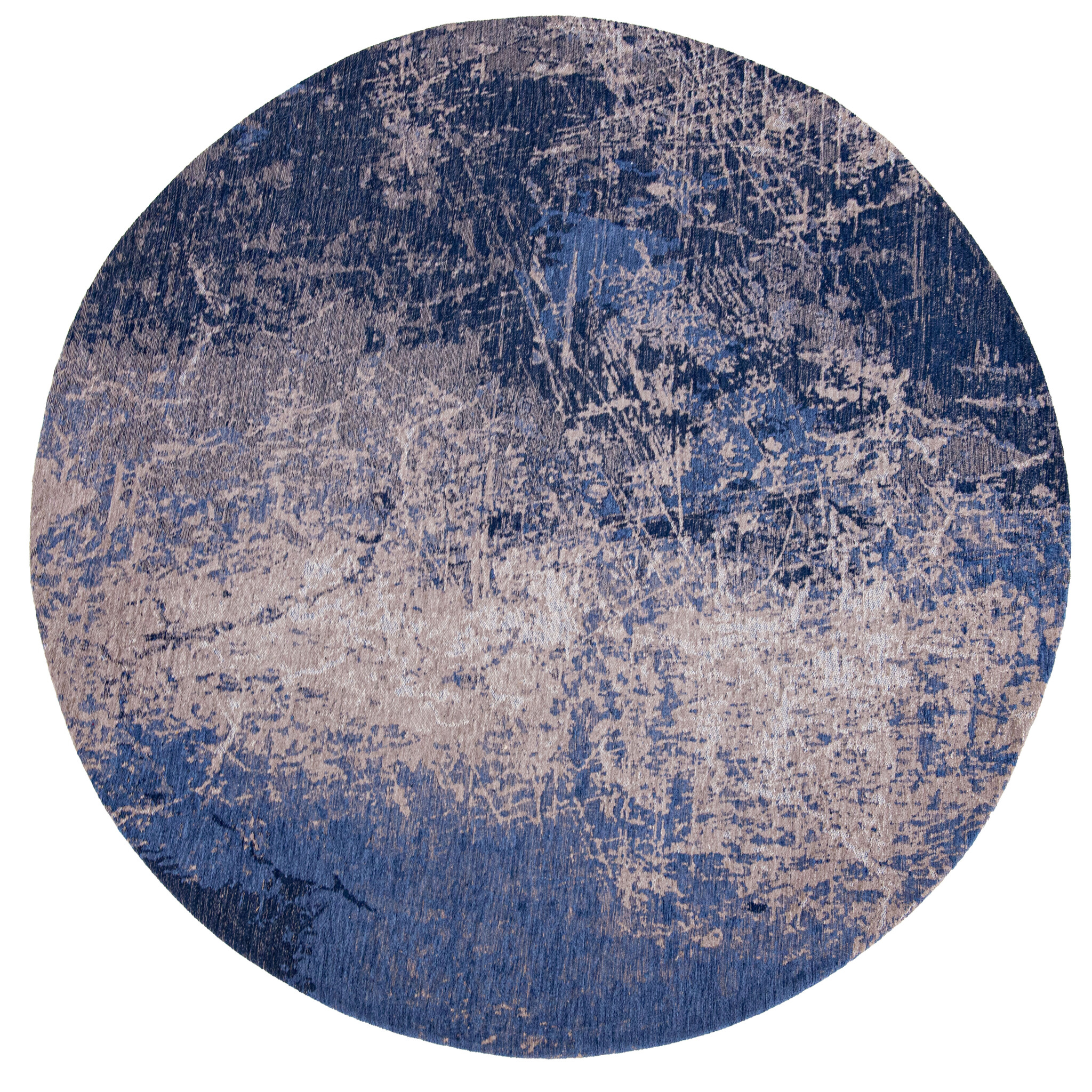 8629 Abyss Blue Round Rug