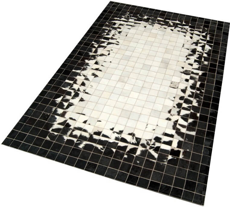 Mosaic col.9 Cowhide Rug