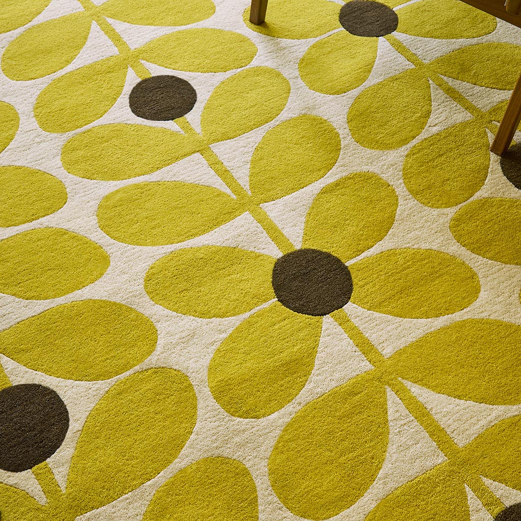 Sixties Stem Yellow 158106 Rug