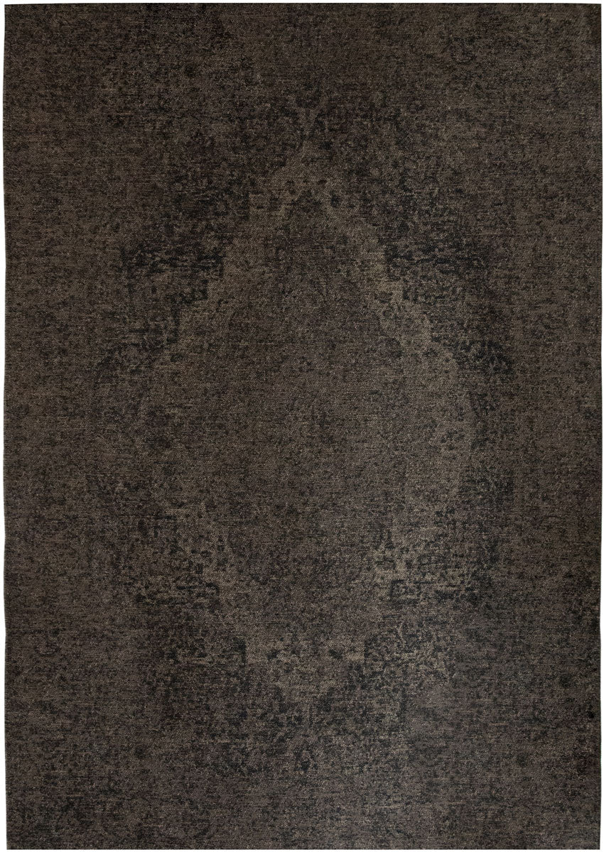 Saadi's Poem Pewter Rug ☞ Size: 170 x 240 cm