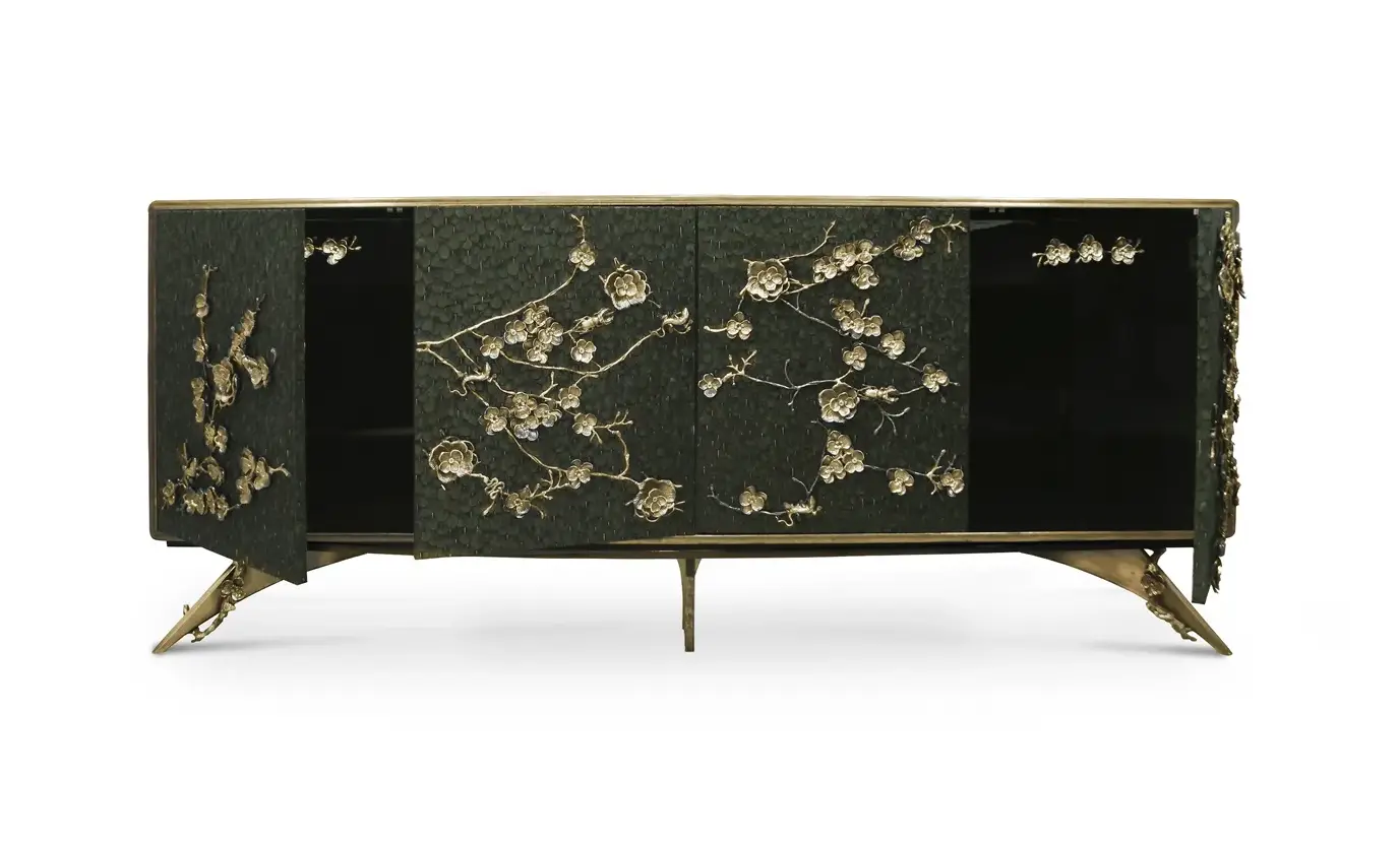 Mirage Peacock Feather Sideboard