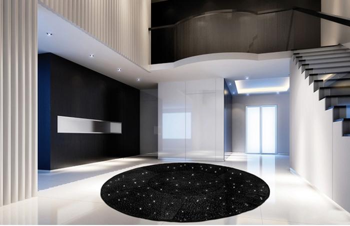Diamond Luxury Round Rug