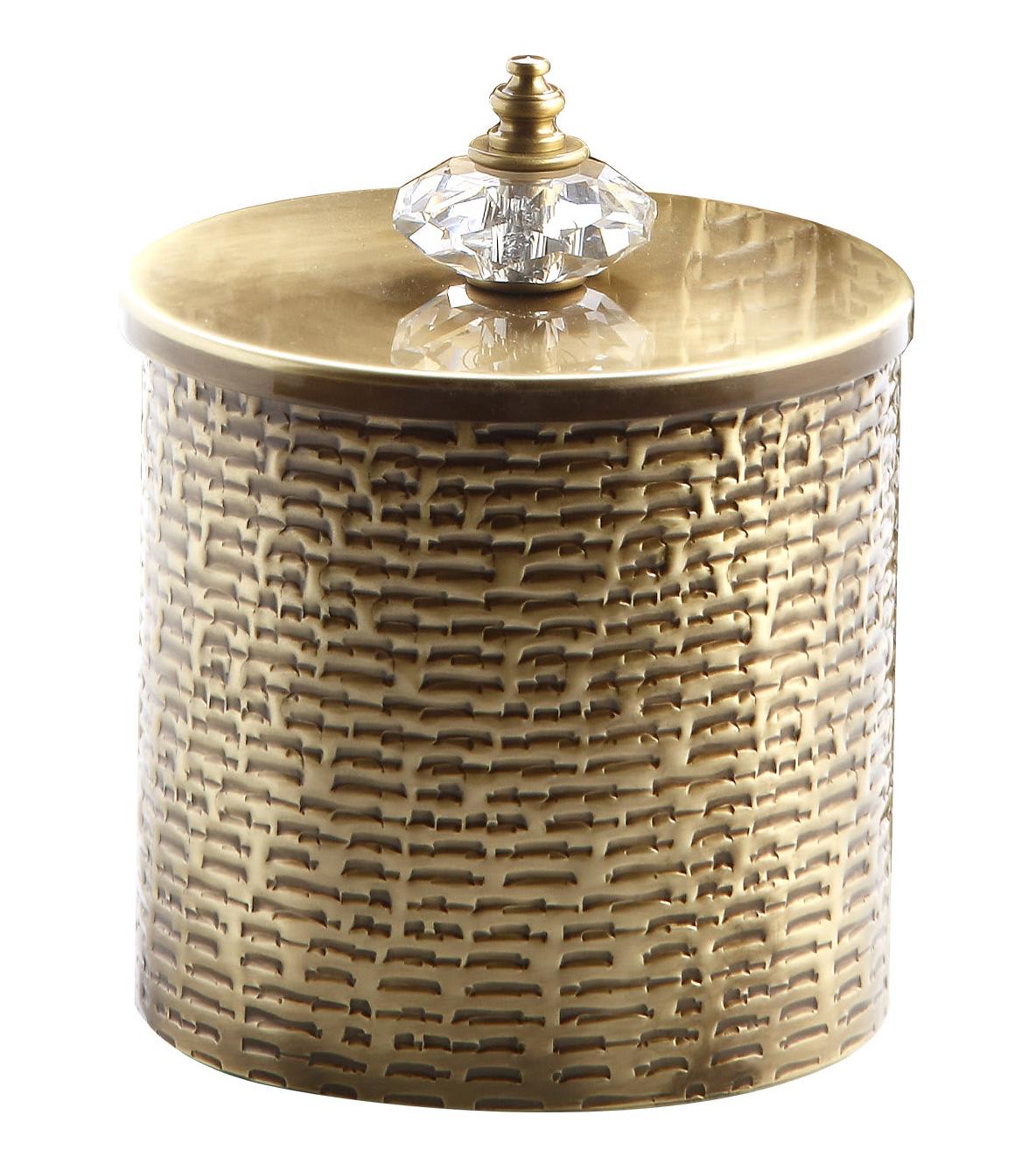Python and Swarovski Brass Jewellery Box