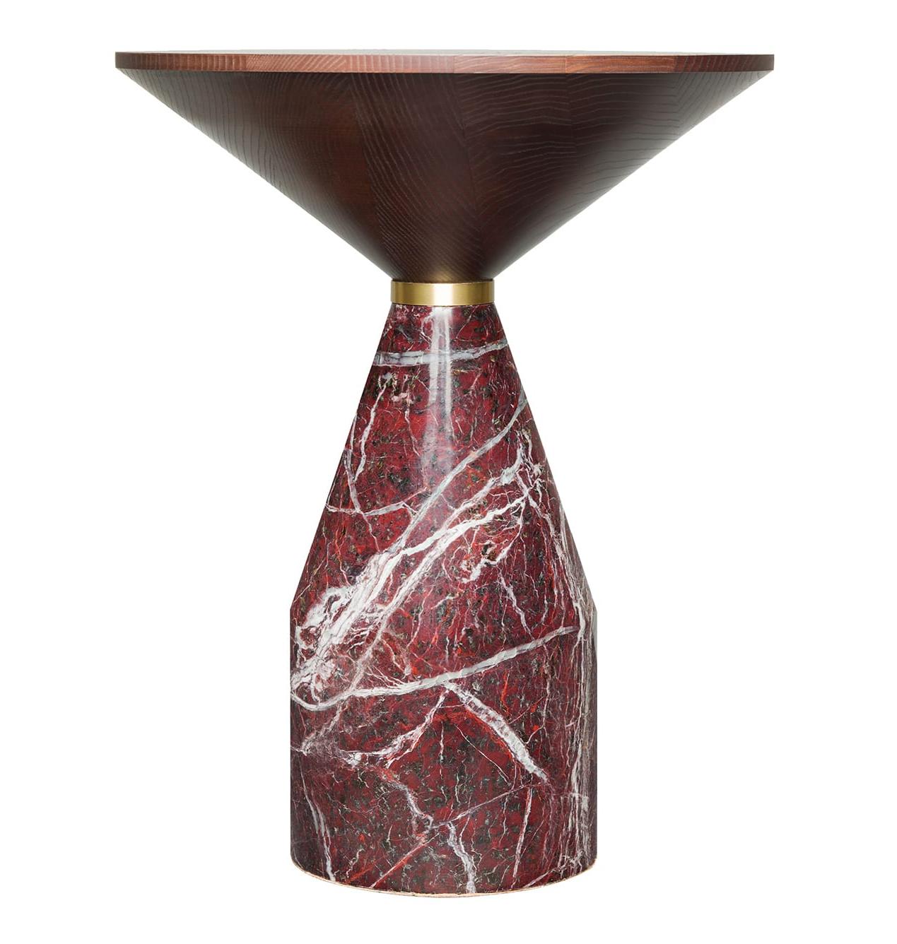 Cino Red Marble Table