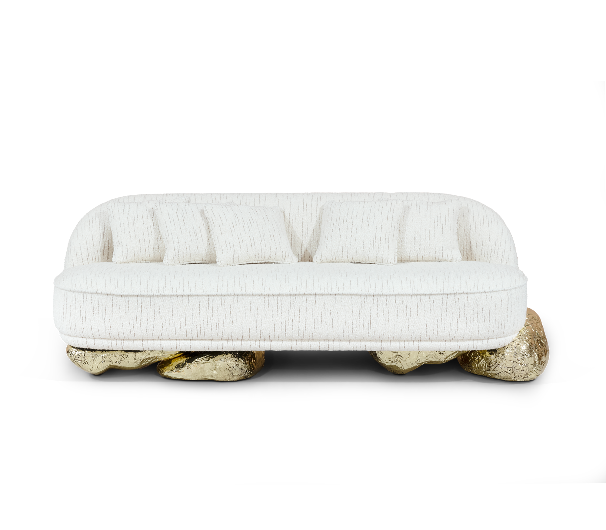 Angora White Luxe Sofa
