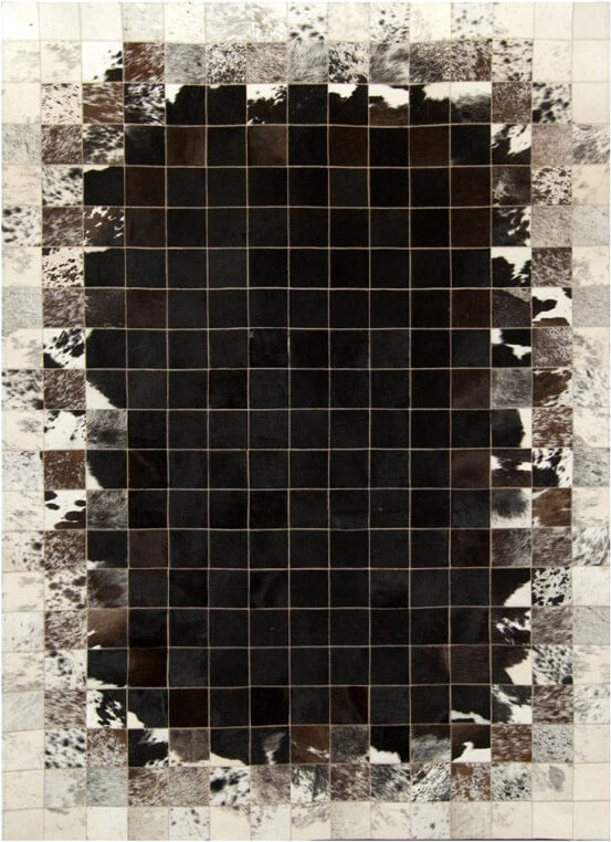 Mosaic col.2 Cowhide Rug