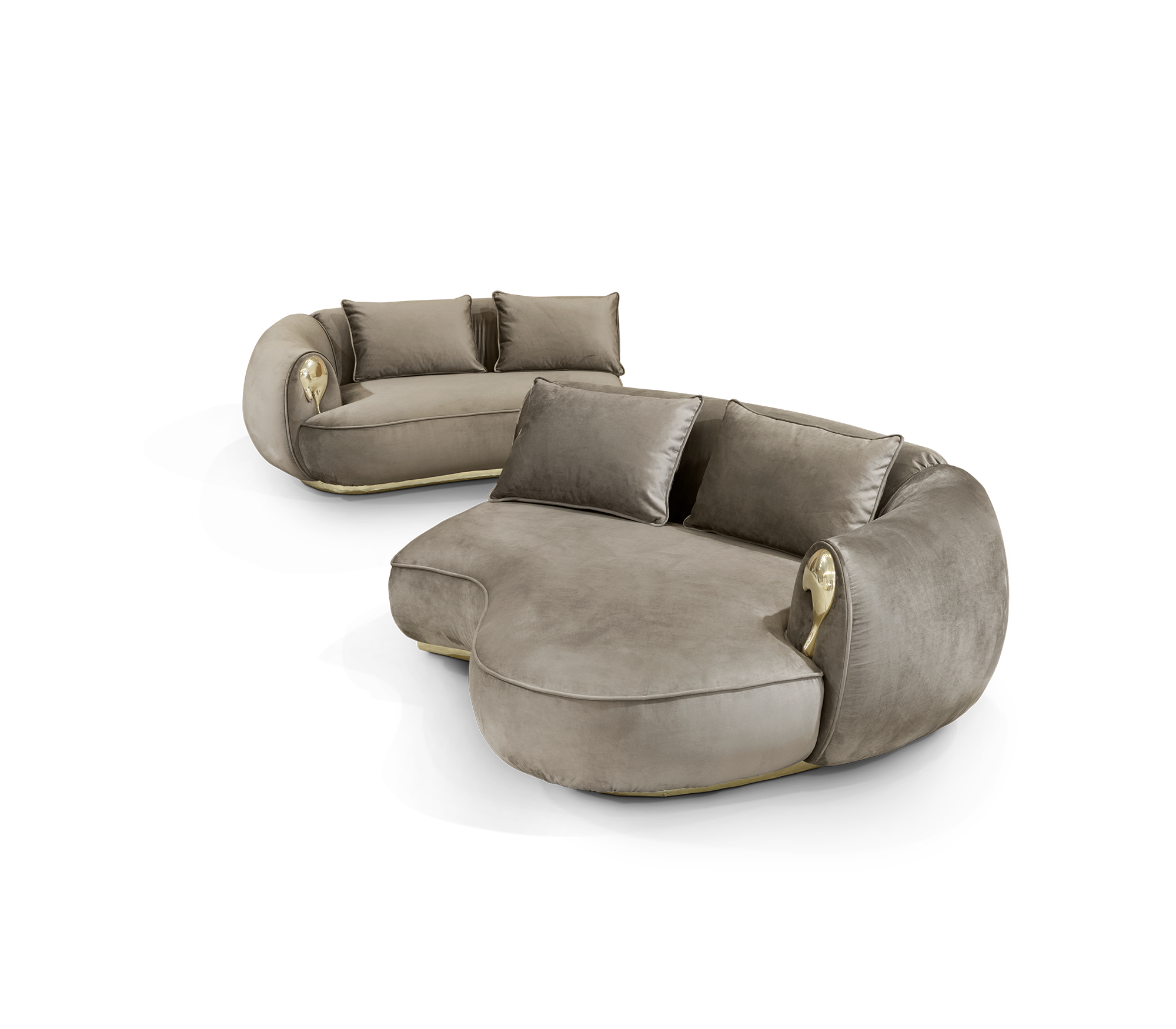 Solara Curved Luxe Sofa