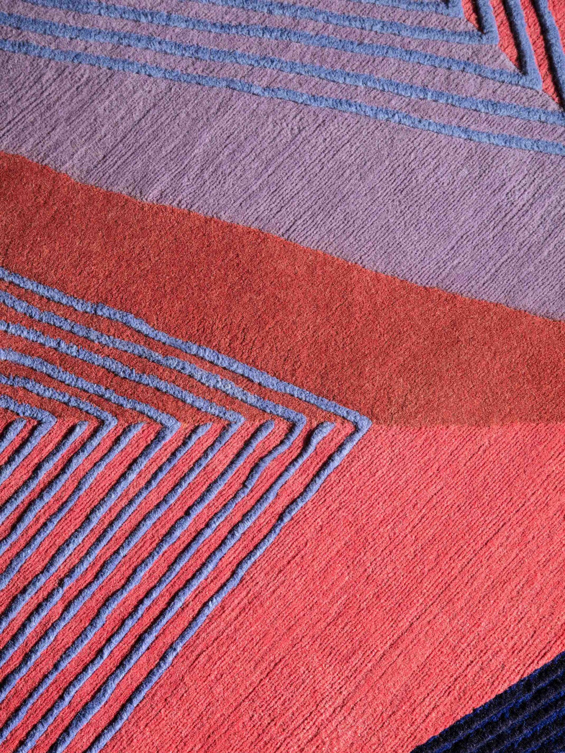 Icosaedro Designer Handwoven Rug