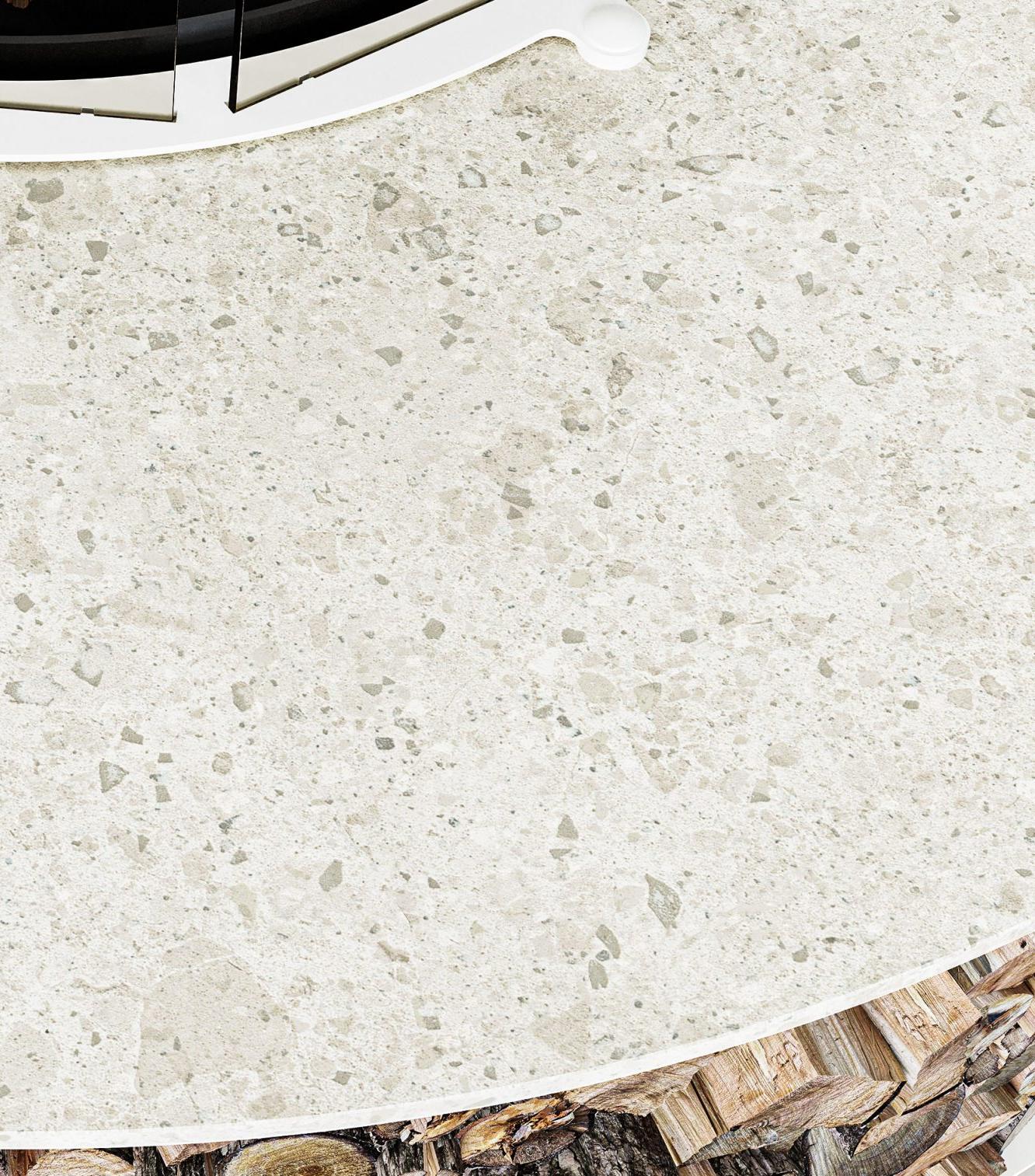 Zero Keramik White Fire Pit