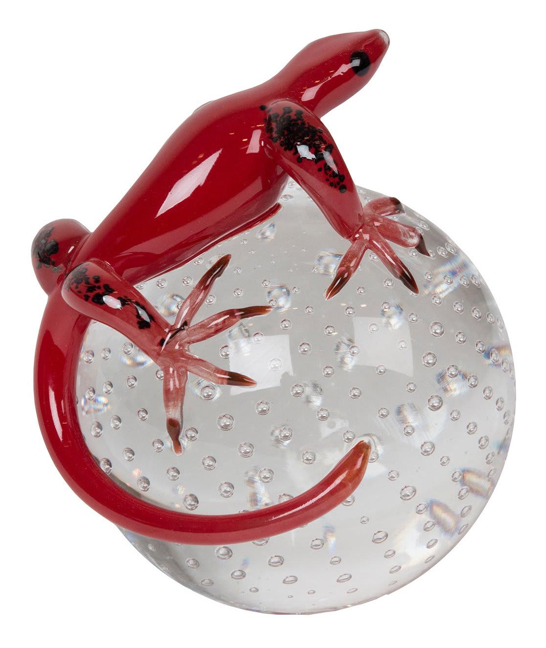 Gecko on Sphere Figure