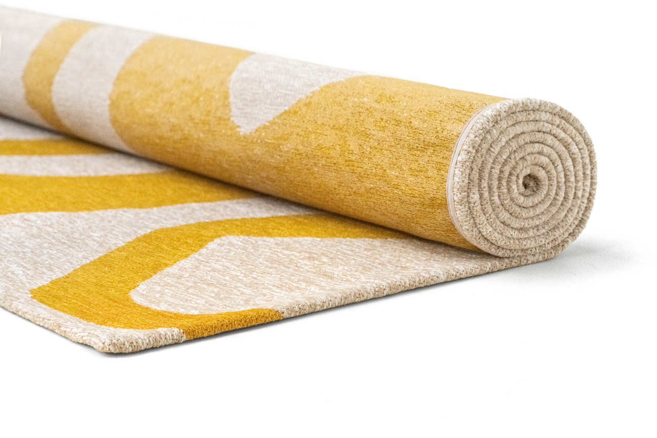 Ribonn Pure Yellow Rug