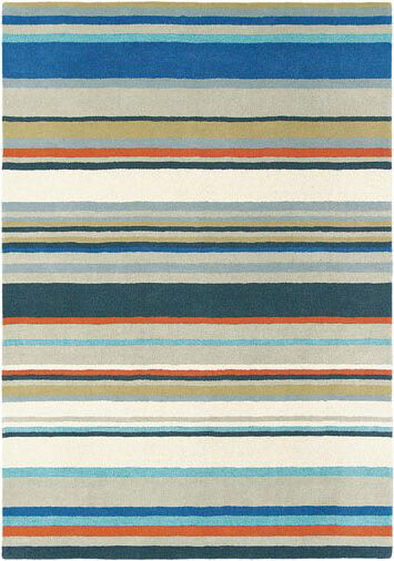 Harlequin Barcode Petrol Rug | Size: 200 x 280 cm