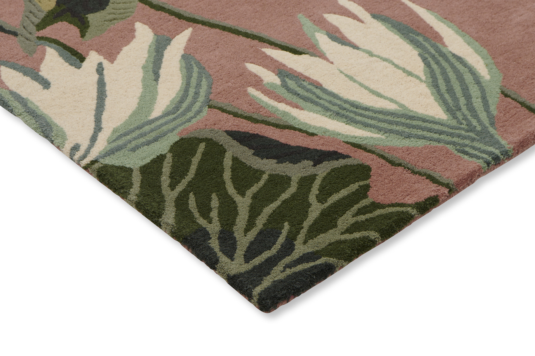 Waterlily Dusty Rose 38602 Rug