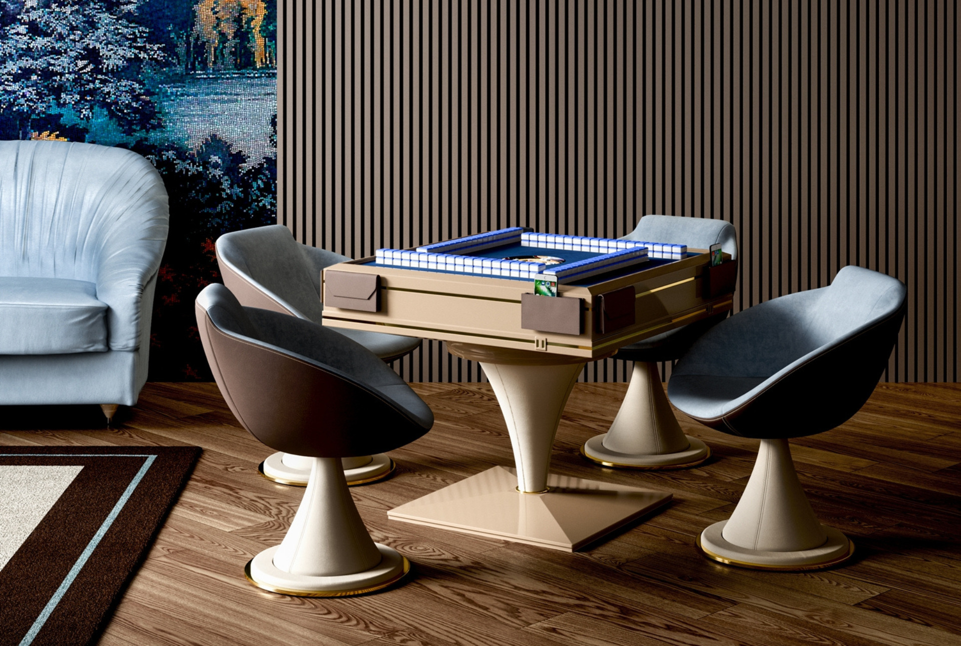 Posh Automatic Mahjong Table