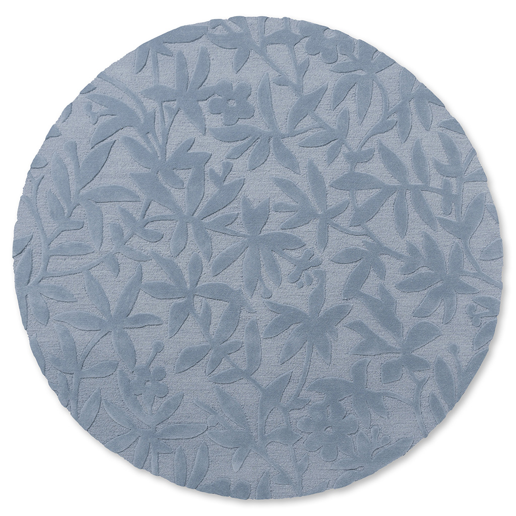 Cleavers-Seaspray Round Rug