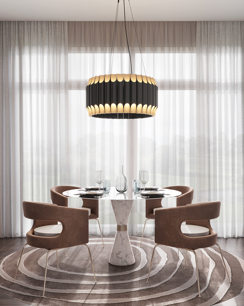 Vivid Round Suspension Lamp - 4