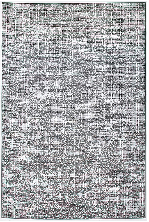 Turkish Abstract Silvery Rug