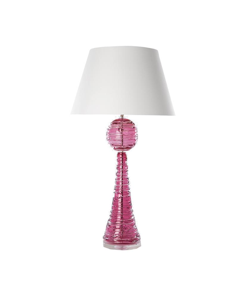 Muffy Table Lamp Gold Ruby