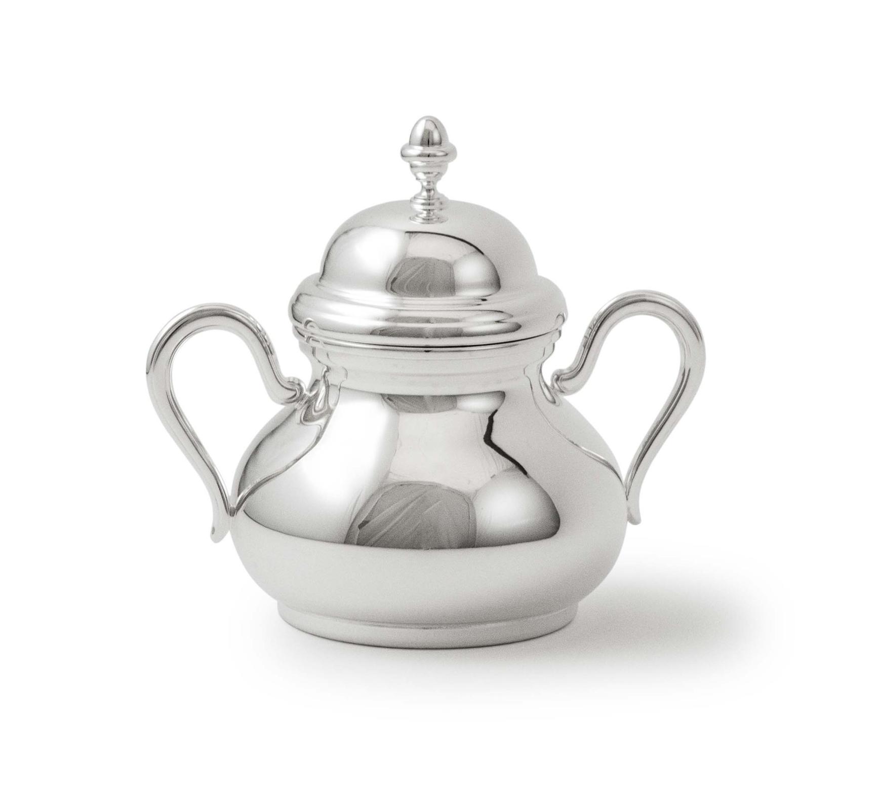 English Silver Sugar Bowl