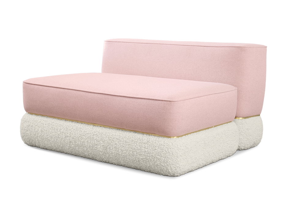 Keaton Pink Sofa