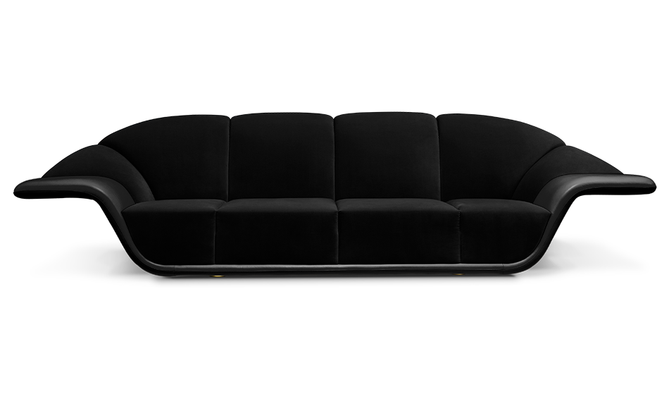 Kole Black Sofa
