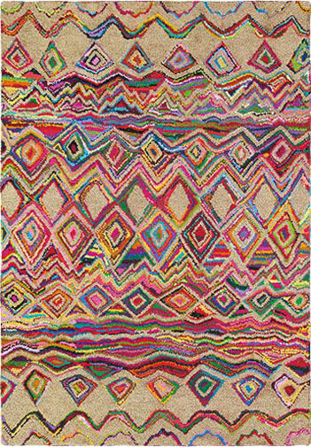 Handwoven Jute & Cotton Rug Ibiza Costa | Size: 160 x 230 cm