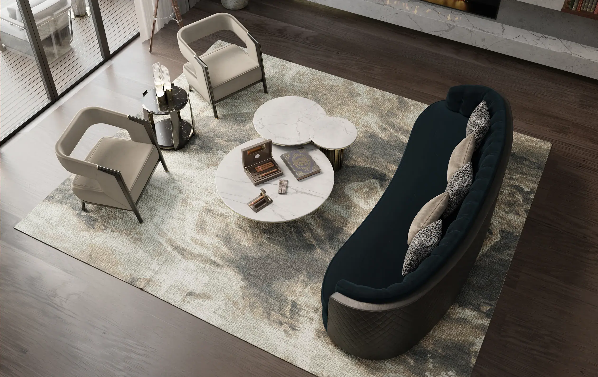 Deluxe Sofa - 4