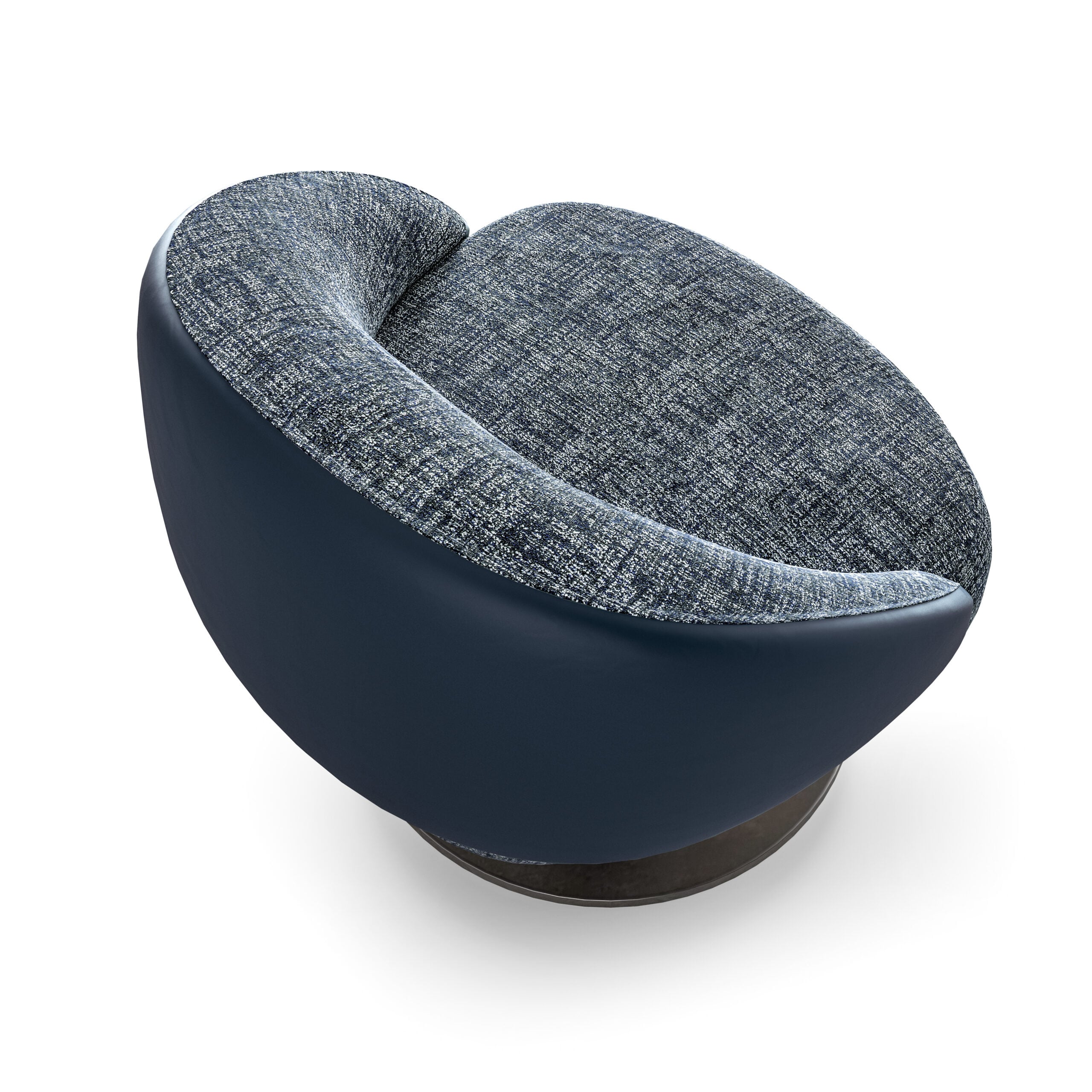 Swivel Lounge Armchair