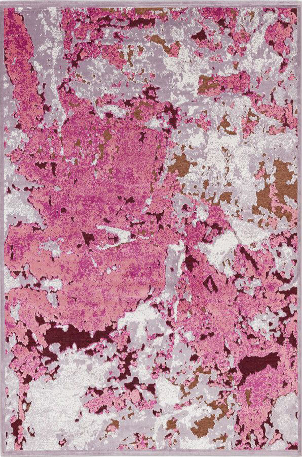 Modern Pink Flat Woven Rug Antigua 201X/Q25 | Size: 195 x 280 cm