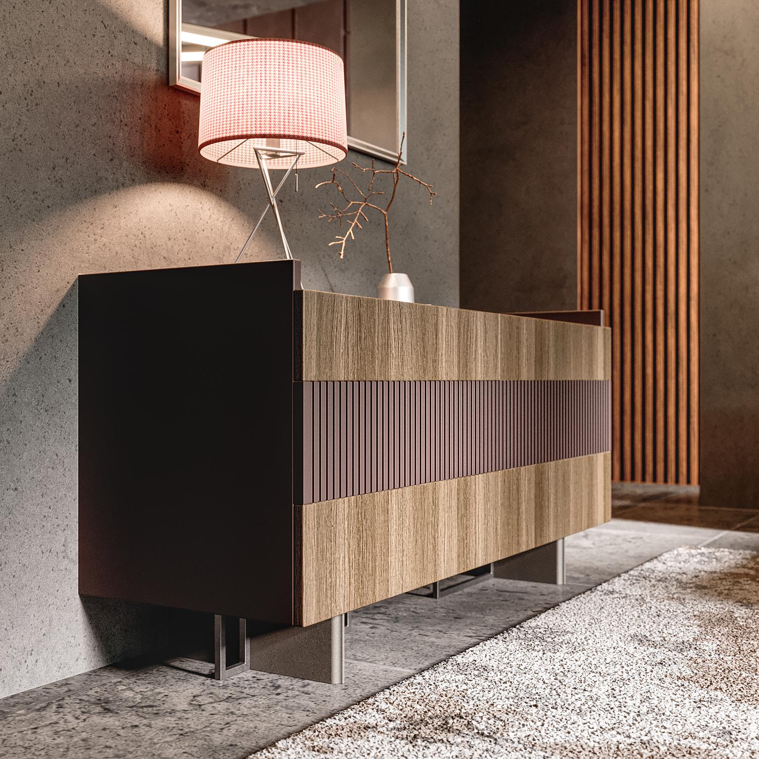 Keith Low Sideboard in Dark Finish