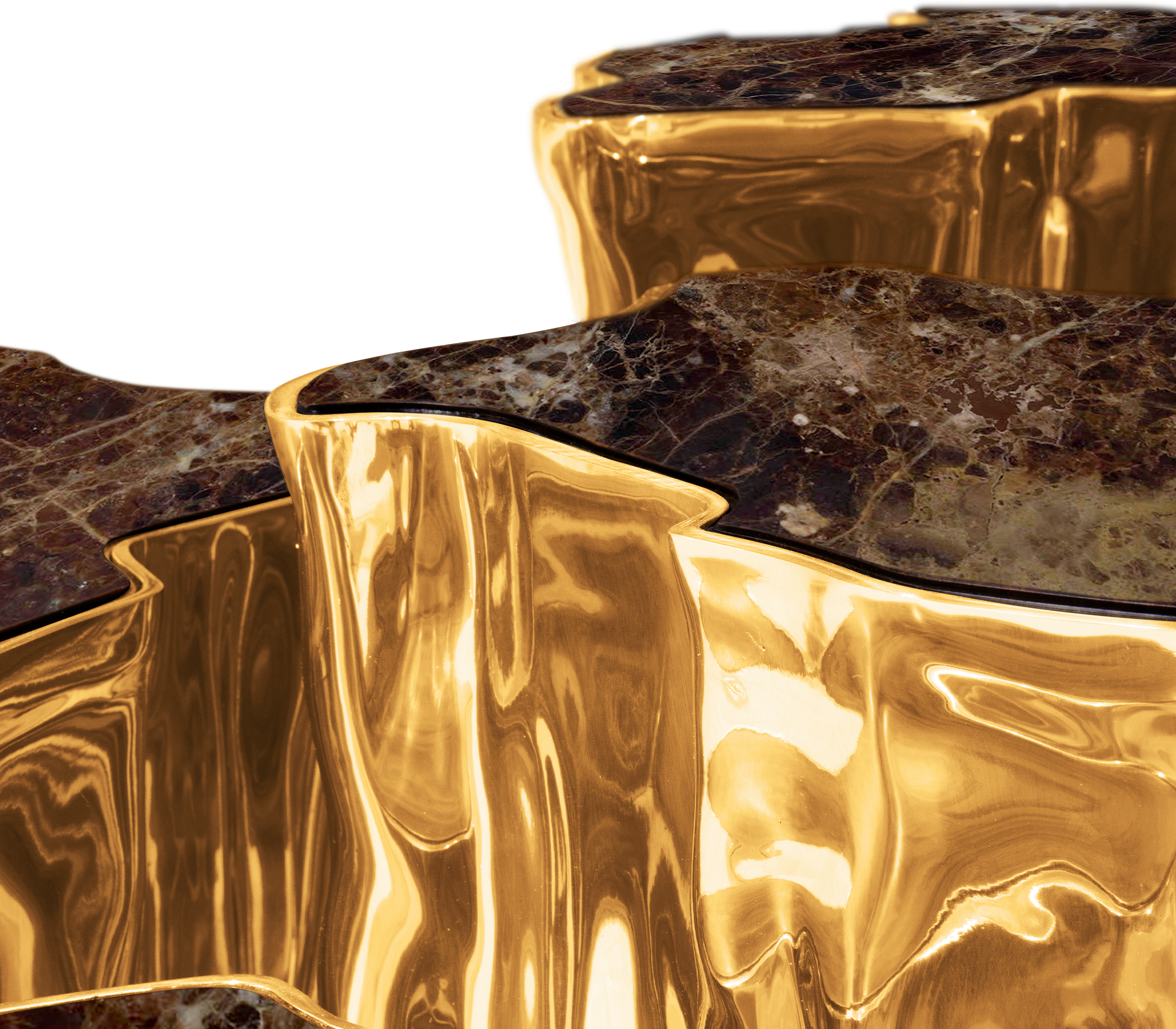 Paradise Earth-Tone Coffee Table