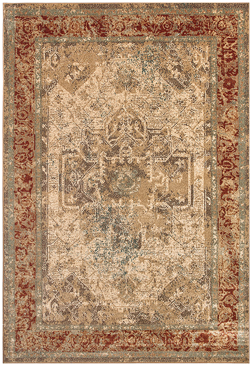 Malisia Oriental Viscose Beige / Brown Rug